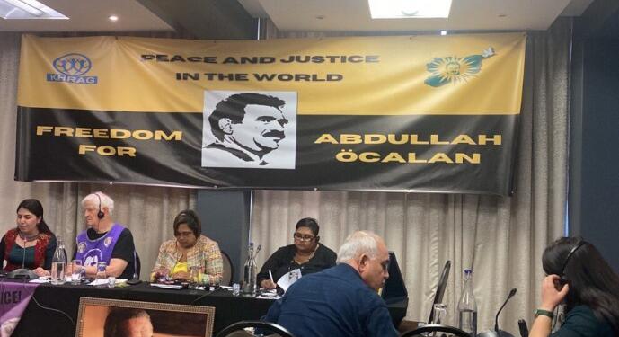 ‘Öcalan’a özgürlük, dünyaya barış’ konferansı ikinci gününde