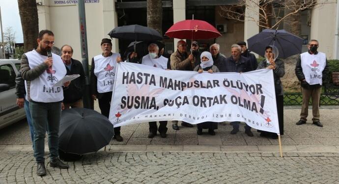 Yatalak tutuklu için tahliye talebi