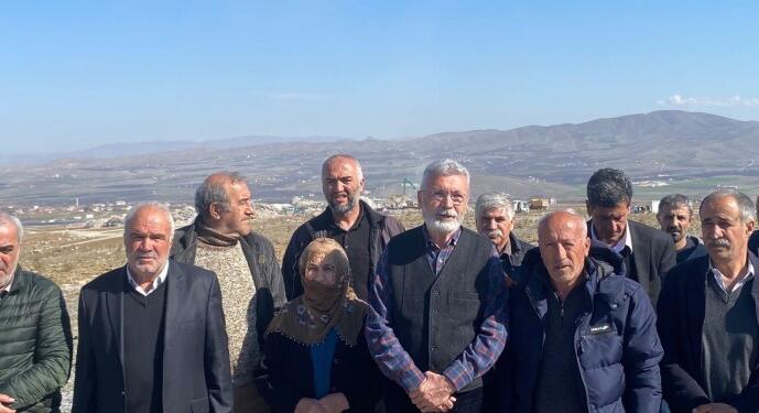 Meletî’de moloz protestosu