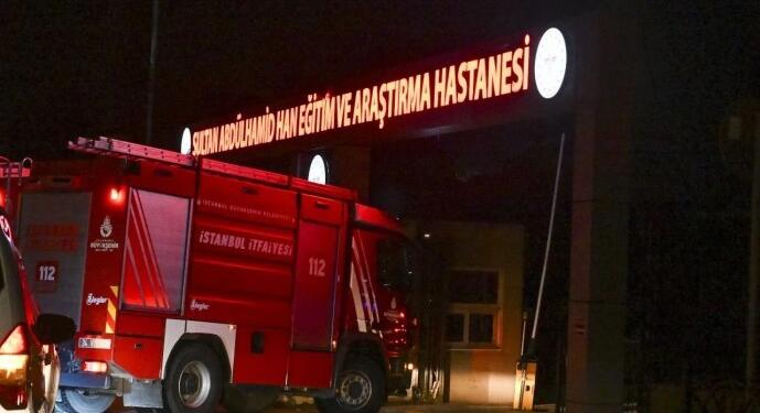 Hastane yangınında bir kişi hayatını kaybetti