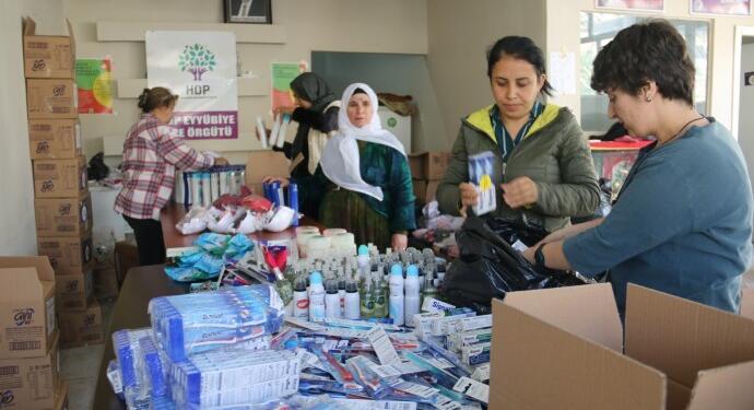 Riha’da dayanışma sürüyor: Kadınları yalnız bırakmayacağız