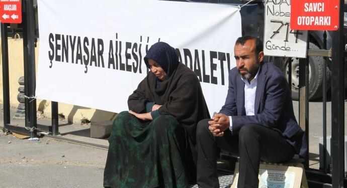 Şenyaşar ailesi tam 3 yıldır adliye önünde: Bu bir insanlık davası