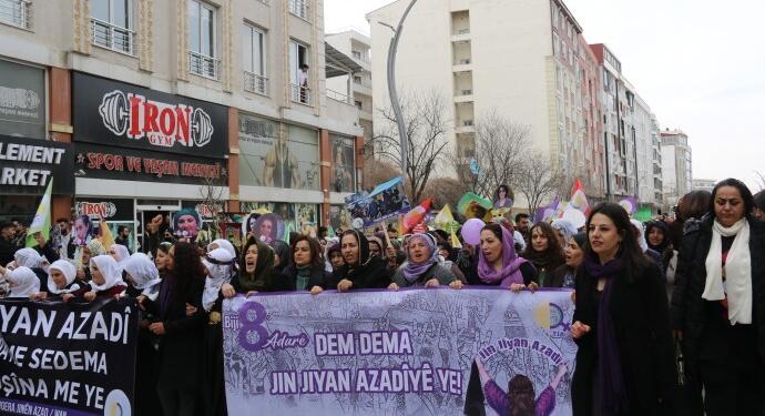 Kaya: 8 Mart öfke ve mücadelesini Newroz’a taşıyacağız