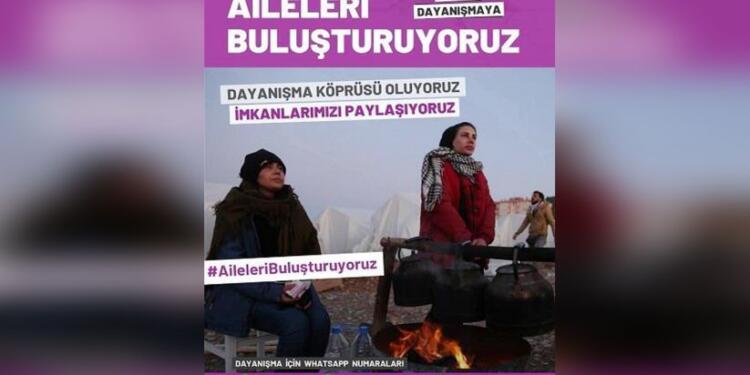 ‘Aileleri Buluşturuyoruz’ kampanyası: Tuncel ve Yüksekdağ’dan iki aileye destek