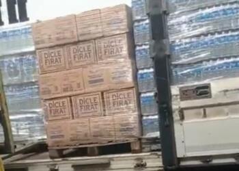 Amed Barosu Semsûr ve Hatay’a 2 TIR su gönderdi