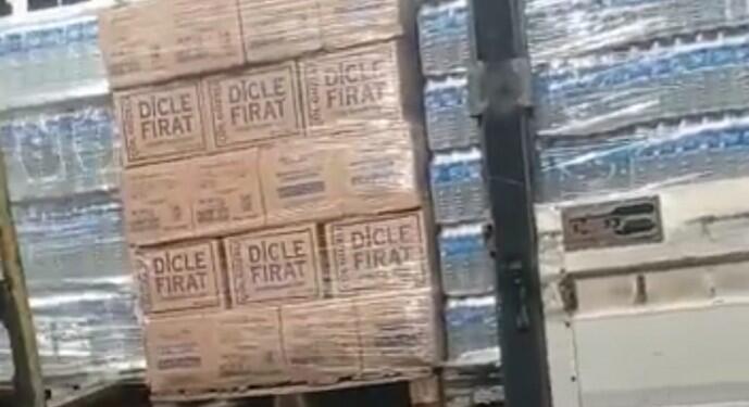 Amed Barosu Semsûr ve Hatay’a 2 TIR su gönderdi