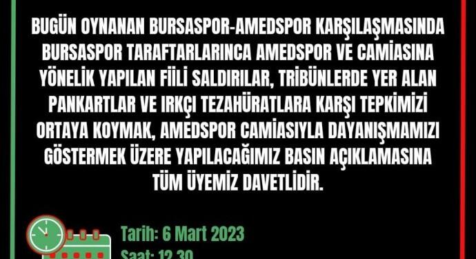 Irkçı saldırılar yarın protesto edilecek