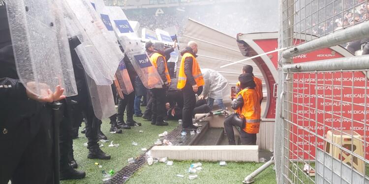 Amedspor’un 4 oyuncu ve 3 yöneticisi darp raporu aldı