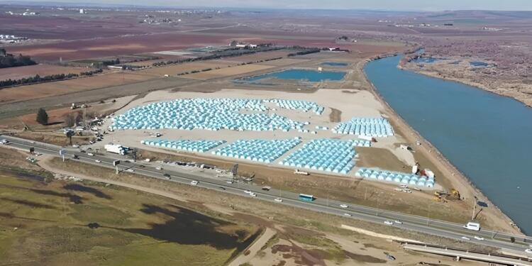 Çadır kent için harcanan 125 milyon boşa gitti