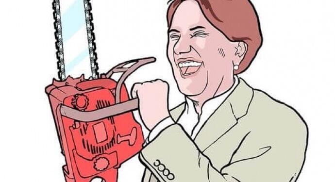 Leman’dan ‘Testere Meral’ karikatüri