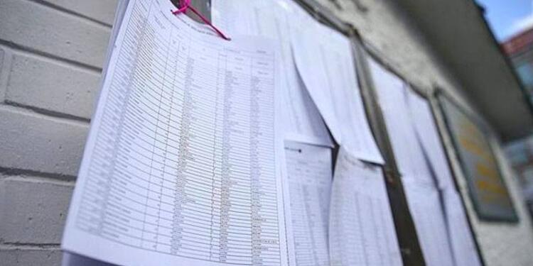 Seçmen listeleri bugün askıdan iniyor