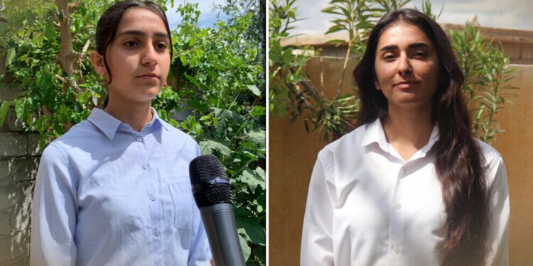 Mexmûrlu genç kadın öğrenciler, İran’daki zehirlenme olaylarını kınadı