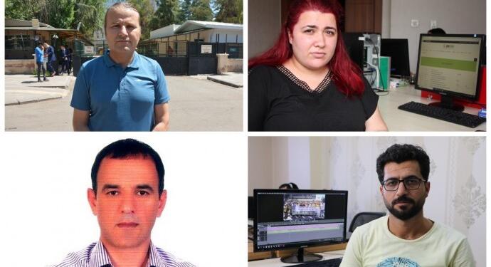 Gözaltına alınan gazeteciler adliyeye sevk edildi