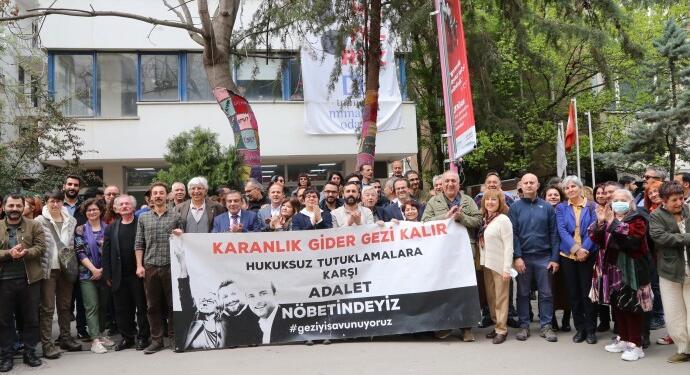 TMMOB: Gezi Davası’nda tutuklanan arkadaşlarımız da bizim yüz akımız