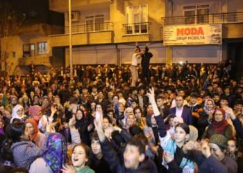 Êlih’te seçim bürosu açılışı mitinge dönüştü