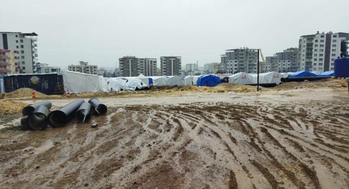 Deprem bölgesi için sağanak yağış uyarısı