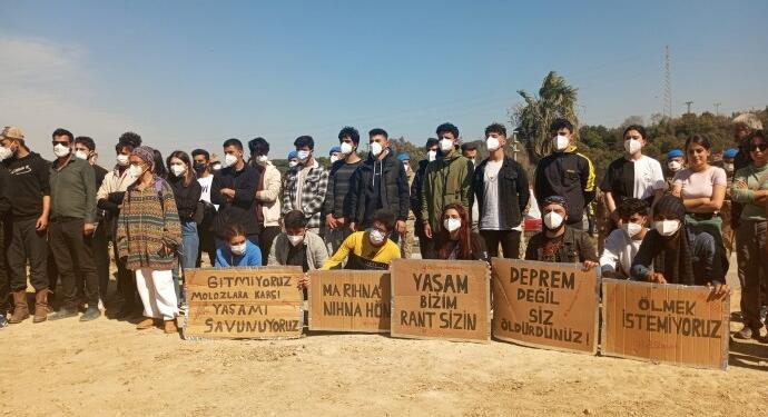 Samandağ’da Yaşam Nöbeti’ne asker ablukası ve gözaltı