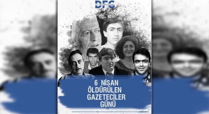 DFG katledilen gazetecileri andı: Fikirleri hep yaşayacak