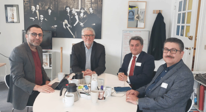 Kuzey ve Doğu Suriye Özerk Yönetimi Danimarka Parlamentosu heyetiyle görüştü