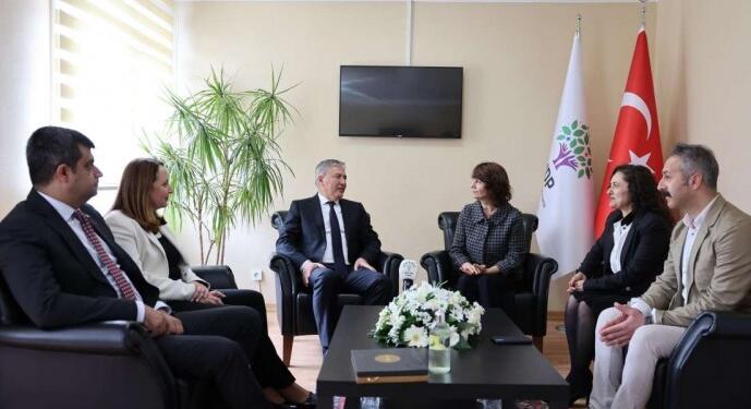 Millet ittifakı partilerinden HDP’ye bayram ziyareti