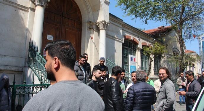 Sokak müzisyenleri ‘İstiklal Caddesi yasağını’ protesto etti