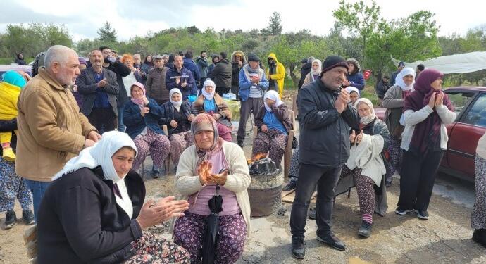 Çimento fabrikasına karşı köylülerin direnişi sürüyor