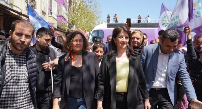 Yeşil Sol Parti Sêwereg’de seçim irtibat bürosu açtı: Hedef 8 vekil