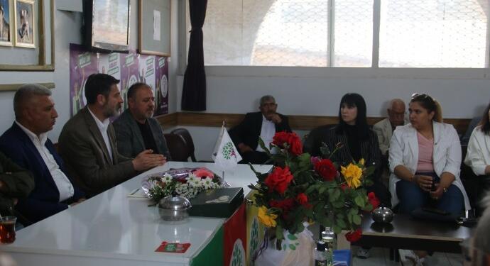 Partilerinden Yeşil Sol Parti’ye bayram ziyareti