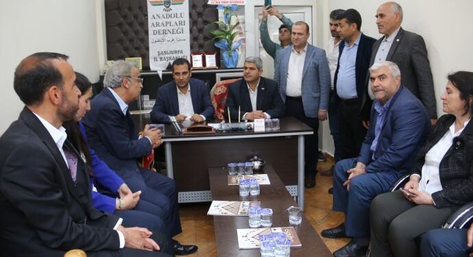 Sancar Arap halkının temsilcileri ile bir araya geldi