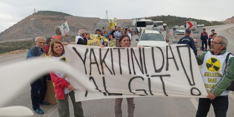 Akkuyu Nükleer Santrali’ne tepki gösteren yurttaşlara jandarma müdahalesi