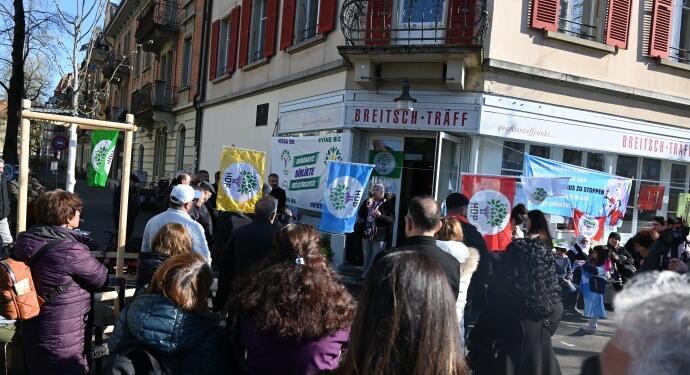 Avrupa’da seçim çalışmaları: Bern’de Yeşil Sol Parti büro açtı