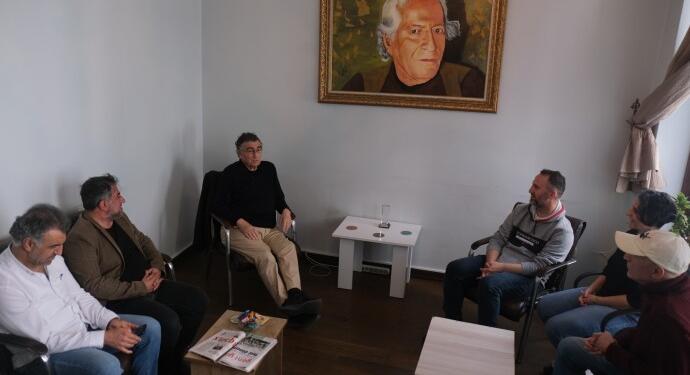 Yeşil Sol Parti adayı Cemal’den gazetemize ziyaret