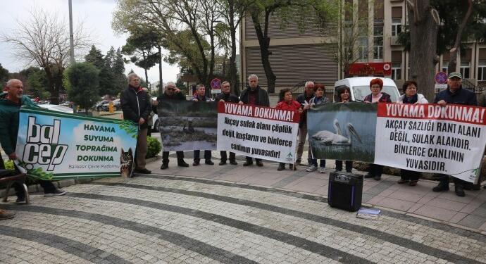Akçay Sazlığı’nda yapılaşma davası görüldü
