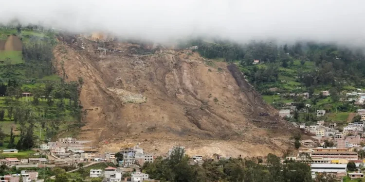 Ekvador’da toprak kaymasında ölü sayısı 33’e çıktı