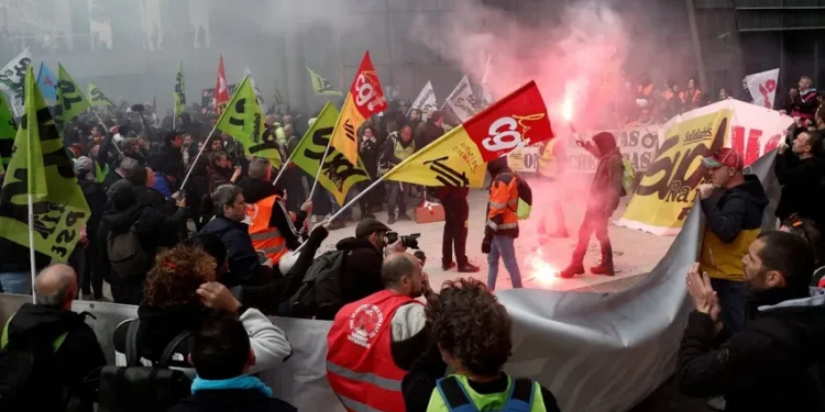 Fransa’da işçilerden ‘100 günlük eylem ve öfke’ planı