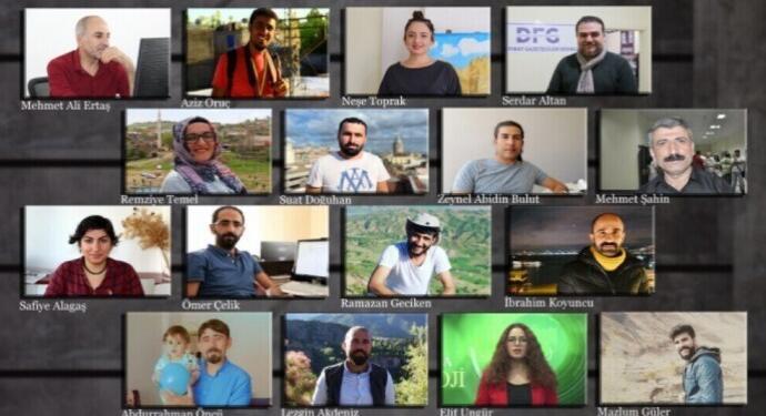 Gazetecilere gözaltı 16 Haziran operasyonunun devamı