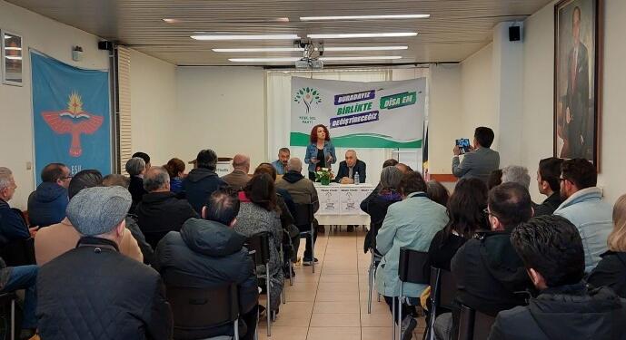 Yeşil Sol Parti Brüksel’de seçim toplantısı yaptı