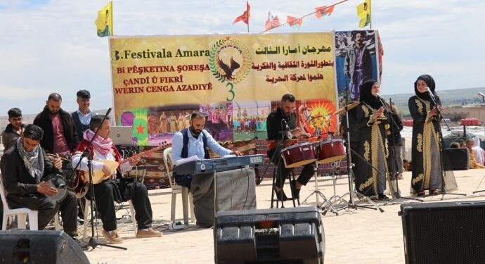 Şehba’da 3’üncü Amara Festivali başladı