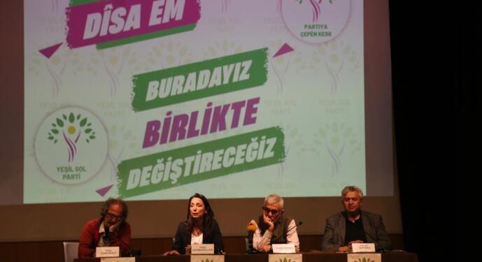 ‘Seçime Giderken Neden Yeşil Sol?’ paneli düzenlendi