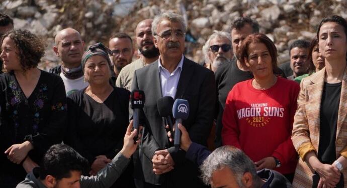 Sancar, Samandağ’da konuştu: Hedefimiz zulüm iktidarını göndermek