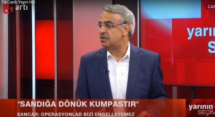 Sancar: Operasyonların amacı muhalefet içerisinde yarış yapma