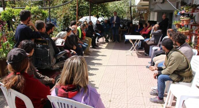 Yeşil Sol Parti deprem bölgesinde çalışmalarını sürdürüyor