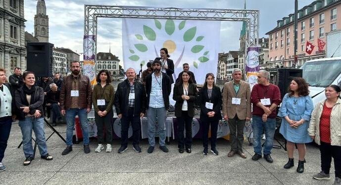 Emek ve Özgürlük İttifakı’dan Zürih’te miting: Herkes sandıklara gitmeli