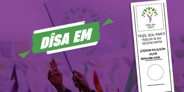 Yeşil Sol Parti: Tek ağaç var, bizimdir, mührü altına vurun