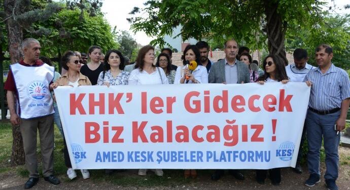 KHK’lilerin eylemi 61’inci haftasında