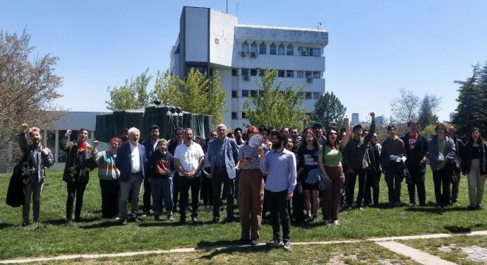 ODTÜ’lü öğrencilerden gözaltılara tepki: Mücadeleye devam edeceğiz