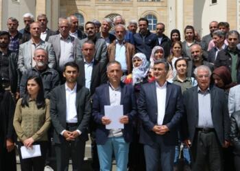 Colemêrg’te ‘hile ve usulsüzlüklere karşı’ nöbet eylemi sürüyor 