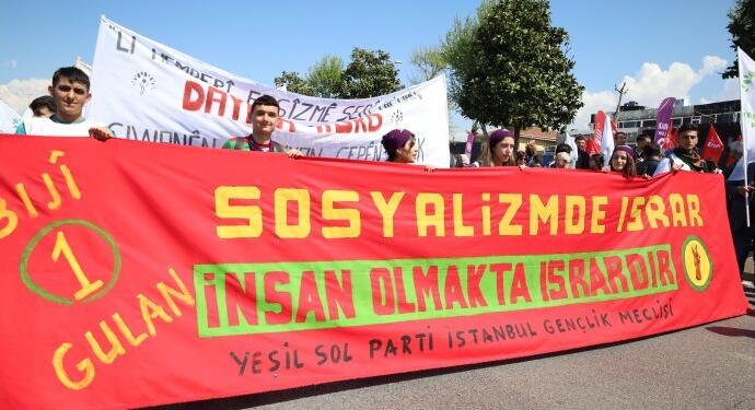 Türkiye halkları 1 Mayıs alanlarındaydı