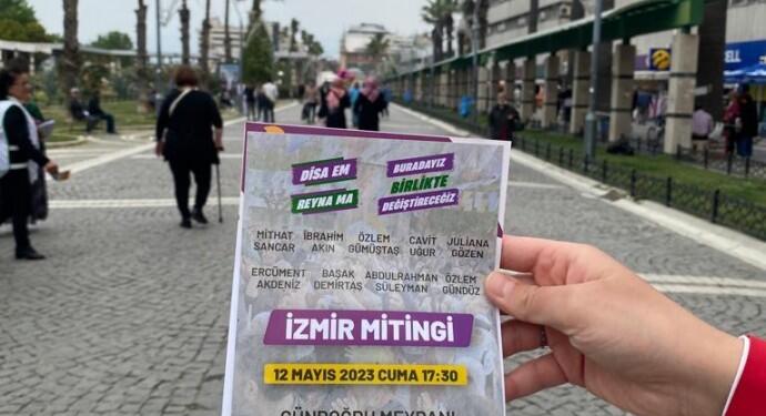 Yeşil Sol Parti İzmir final mitingine çağrı: Kimse evde kalmamalı