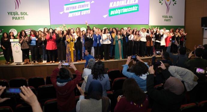 Yeşil Sol Parti’nin 63 vekilinin 31’i kadın oldu